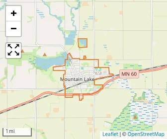 Area schools map